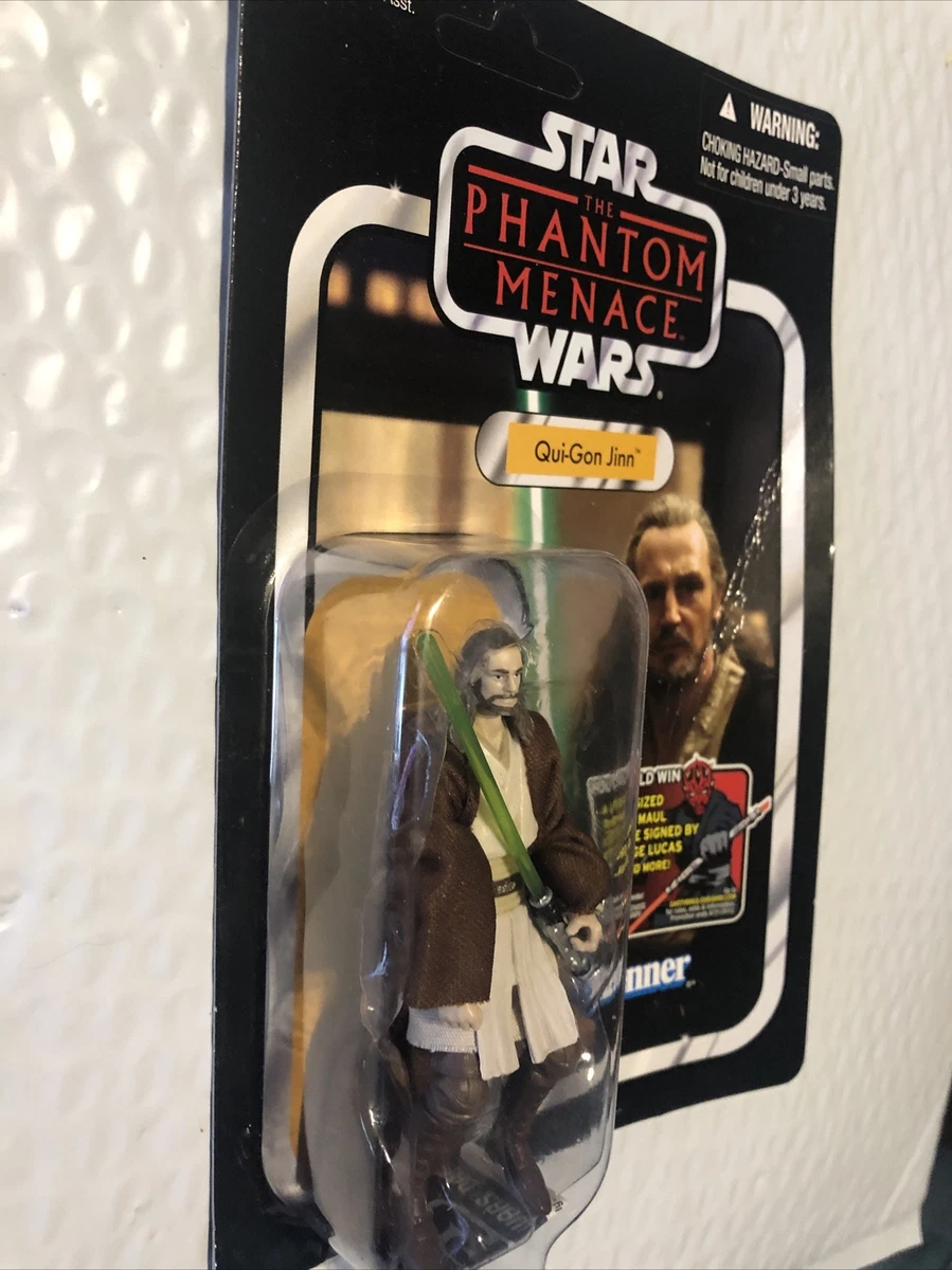 Star Wars the Phantom Menace the Vintage Collection Qui-Gon Jinn Figure