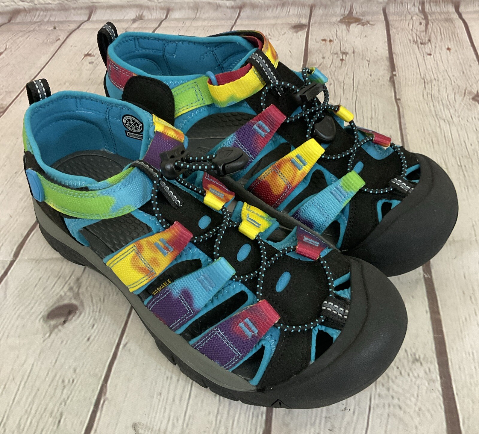 Keen 1018441 Newport H2 sandali da donna acqua arcobaleno tie dye US 5 UK 4 EU 37