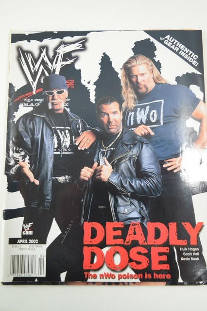 vintage wwf magazine