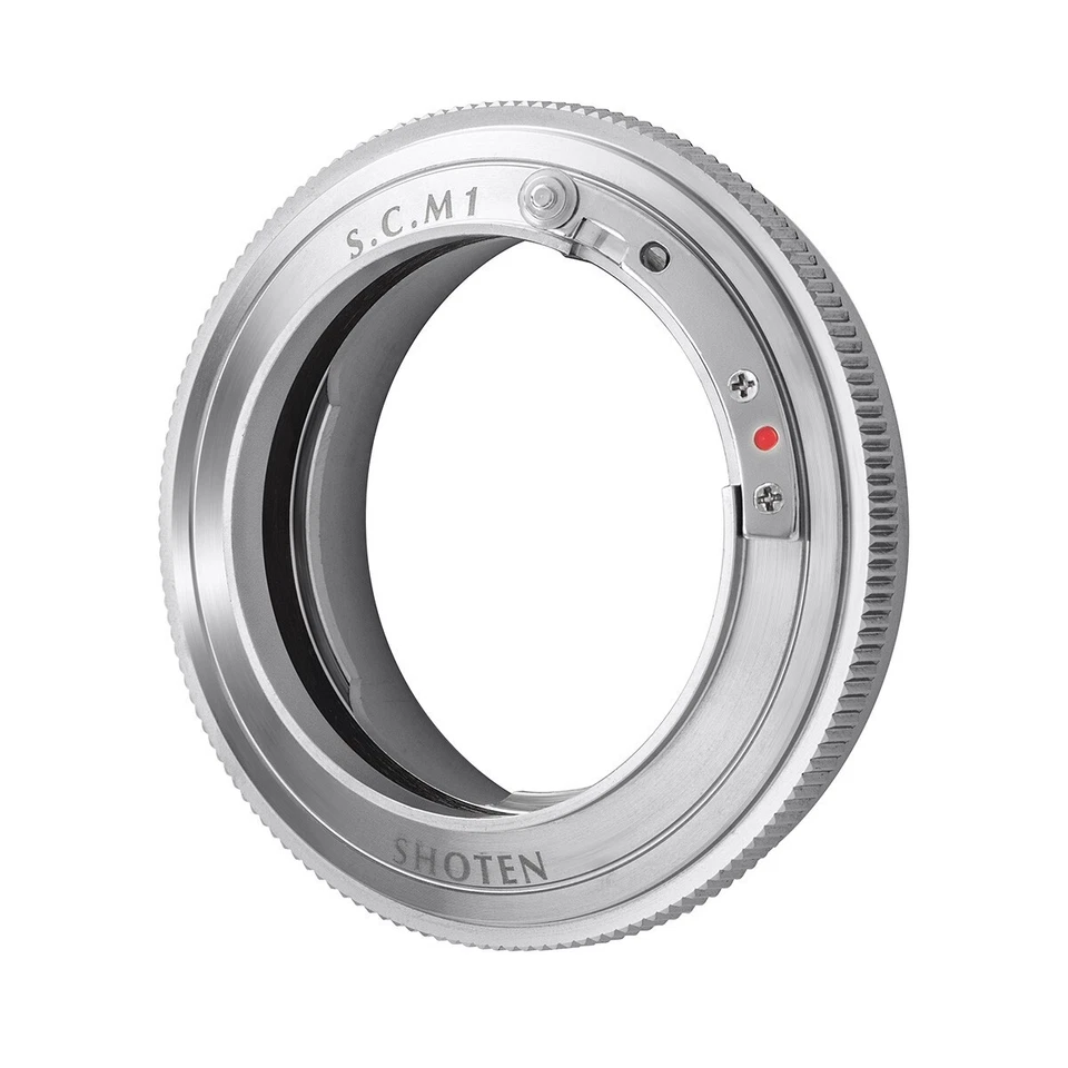 SHOTEN SCM1 mount adapter - Contax C/Nikon S mount lens (inner claw) to Leica M - Image 2 of 4