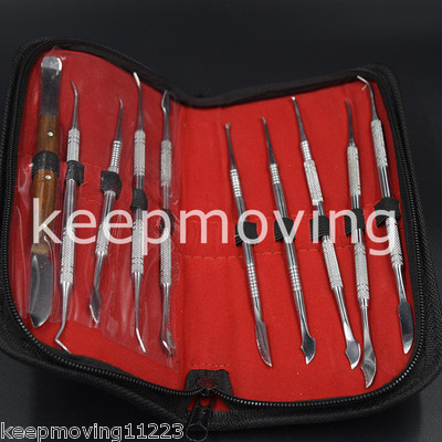 Sea-stars Dental Stainless Steel Wax Carving Tool Kit – Lab Instrument Set (China)