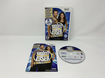 The Biggest Loser Challenge - Nintendo Wii (works on Wii-U) Complete in box