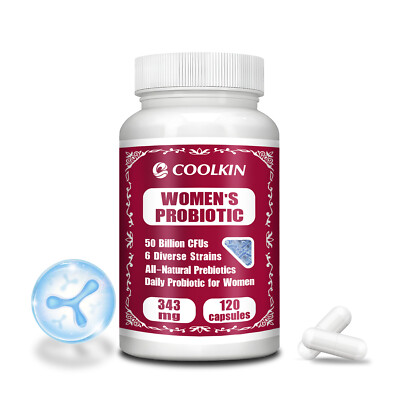 Women's Probiotic 50 Billion CFU - Prebiotics - Digestive,Vaginal,Urinary Health