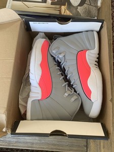 Air Jordan 12 Retro Gris Lobo Rosa 5.5 grade-school y para mujer 7 | eBay