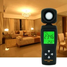 LCD UV Meter Radiometer Handheld Illuminometer for Led Garden Grow Lights Aquar