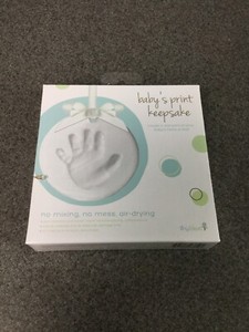 Tiny Ideas Baby's Print Keepsake DIY No Mix No Mess Hand or Foot Print -NIB M22C