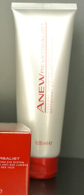 AVON ANEW REVERSALIST CLEANSER STIMULATES COLLAGEN RENEWAL.