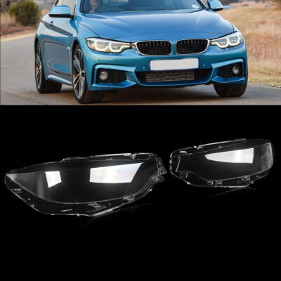 Carrfan Headlight Lens Cover, 1 Pair Left And Right Side Car Headlight Headlamp Lense Clear Lens - View #10