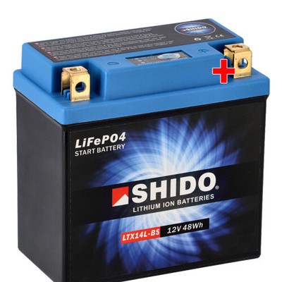 Batterie für Harley Pan America 1250 Pan America Spec 21 Shido Lithium YTX14L-BS
