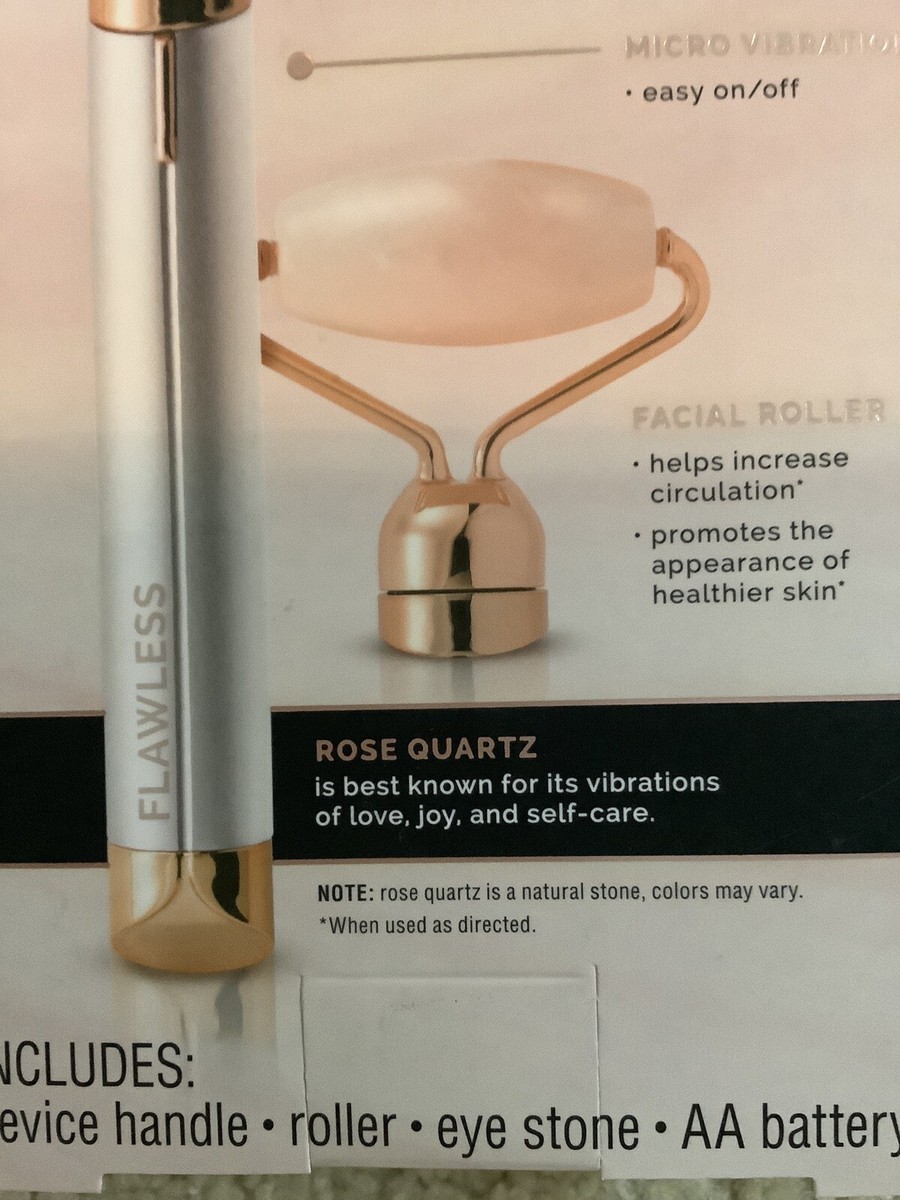 Finishing Touch Flawless Contour Vibrating Facial Roller & Massager ~ NEW  754502042401 | eBay UK