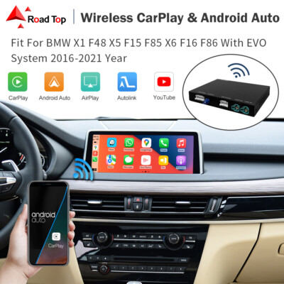 Wireless CarPlay Android Auto Retrofit Kit For BMW F48 F15 F85 F16 F86 With EVO
