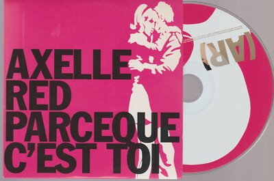 Axelle Red Becue C'est You CD Promo Cardsleeve Kartontasche
