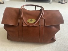 Genuine Vintage Mulberry Large Hold-all  Leather Bag