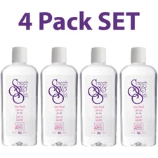 Smooth and Slick Water Based Personal Lubricant Lube Moisturizer 8 oz Pack of 4