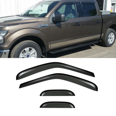Vent Deflector Smoke Window Visor Sun Rain Guards For 97-03 Ford-237320