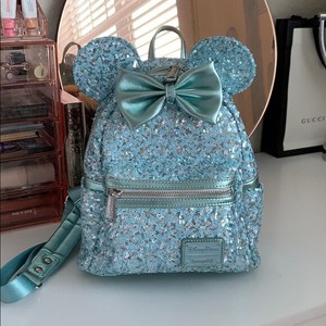 frozen loungefly mini backpack