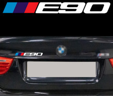 LOGO E90 POUR BMW MOTORSPORT SPORT RACING BLANC 18cm AUTOCOLLANT STICKER BA229B