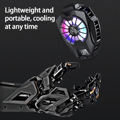 Portable Mobile Phone Cooling Fan Radiator with Dual Semi-Conductor Cooling Chip - 第 4/11 張圖片
