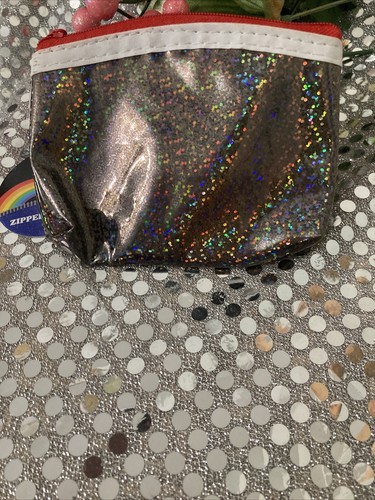Pequeña billetera brillante para mujeres niñas mini bolsas con llavero - Imagen 2 de 4