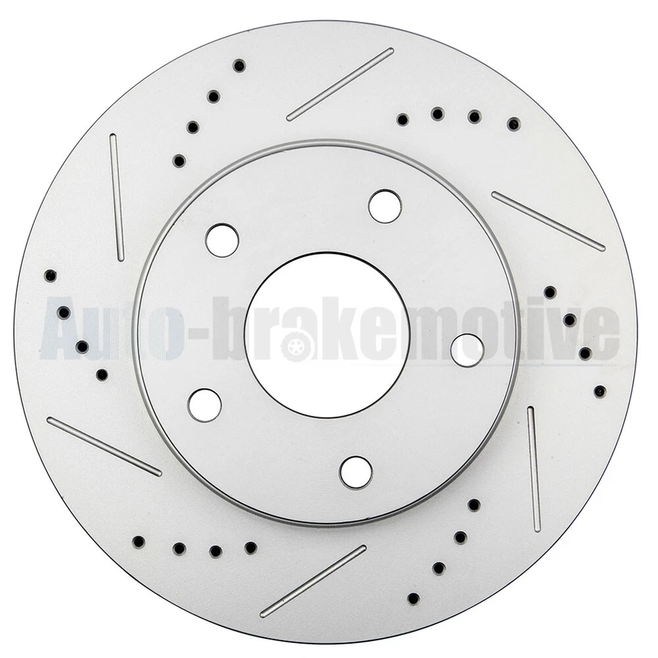 Front Rear Brake Discs Rotors Kit Fits Chevy Blazer S-10 Pickup GMC Olds 4WD 4X4 Foto 2 de 4