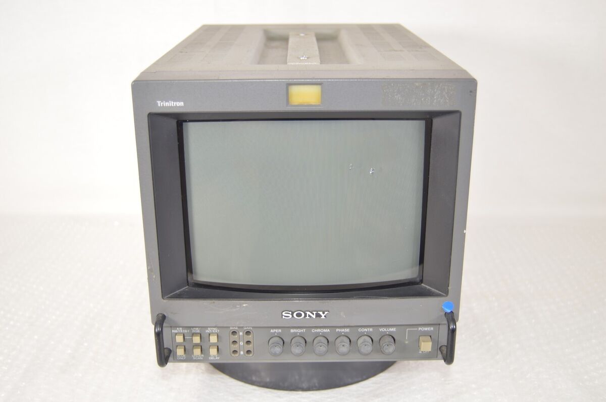 SONY PVM-9041Q 9-inch Trinitron Color Video CRT Monitor W SONY PVM-9041Q 9-inch Trinitron Color Video CRT Monitor W