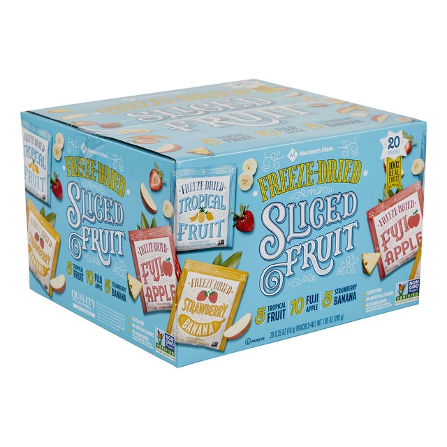 Member's Mark FreezeDried Fruit Snacks (20 ct.) eBay