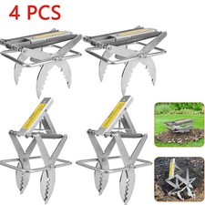 4PACKS Mole Traps Scissor Mole Gopher Rodent Control Trap Lawn Garden Yard Traps