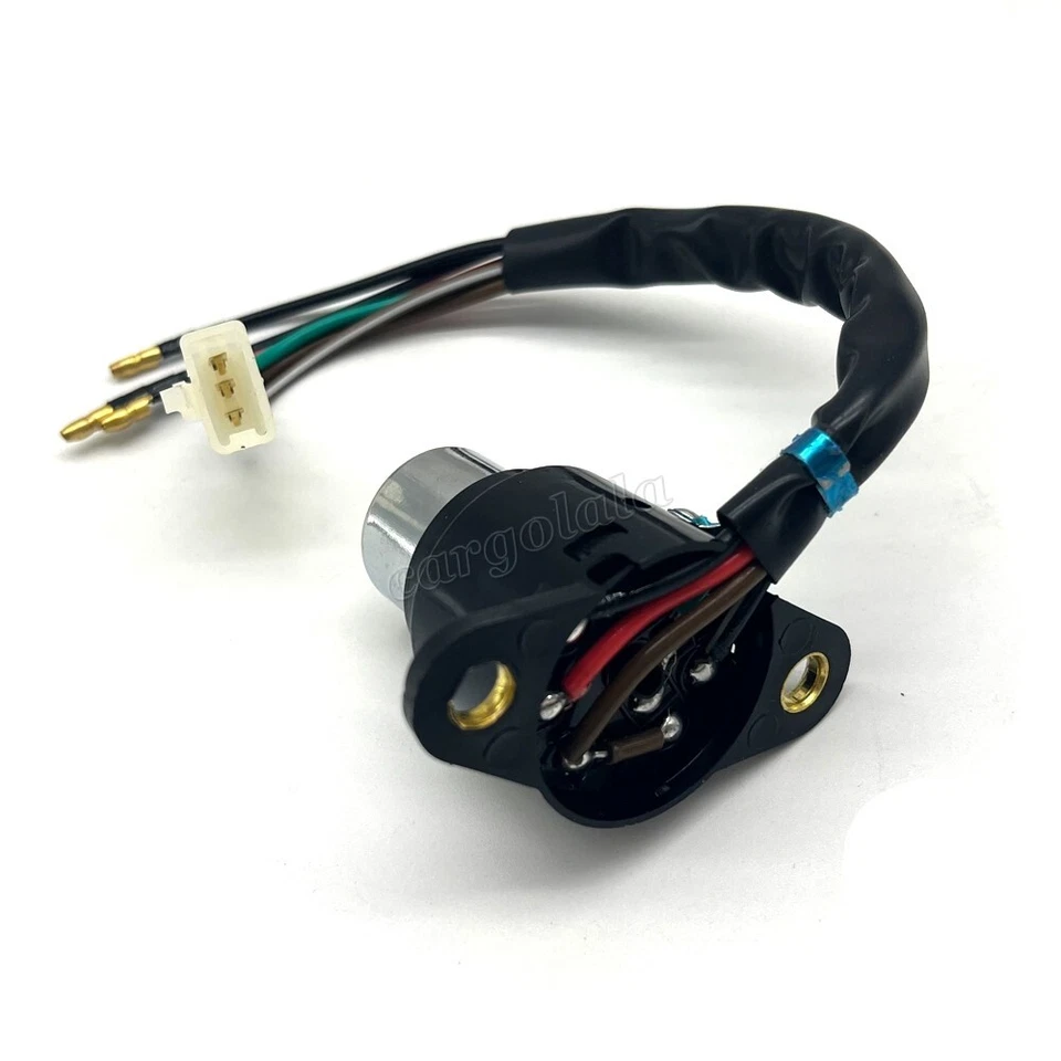 Fit For Honda Magna 700/750 1984-2003 Ignition Switch Fuel Gas Cap Seat Lock Set - Image 4 of 4