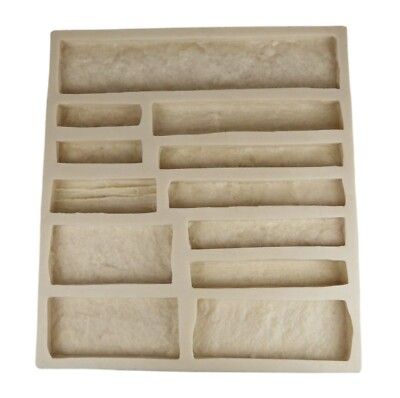 Stone Master Molds Rubber Mold for Concrete, Mountain Ledge Flats
