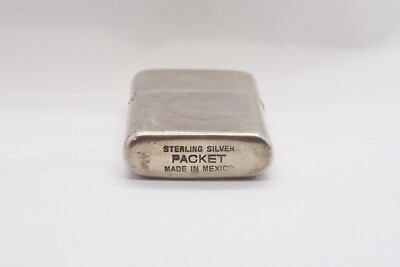 Ol-4] MEXICO STERLING SILVER PACKETライター