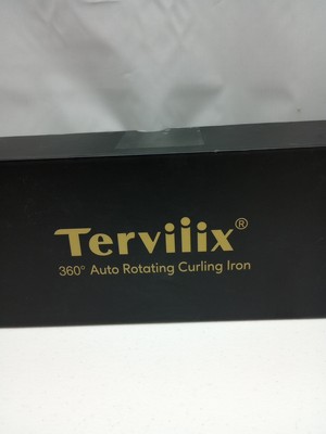 Tervilix 360° Auto rotating curling iron New Open Box 156