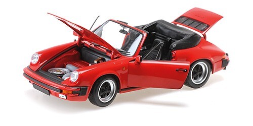 Porsche 911 Carrera Cabriolet 1983 Minichamps 100063030 voiture miniature 1/18