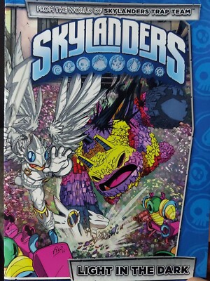 Skylanders: Light In The Dark -David A Rodriguez Ron Marz Comics Collectible EUC