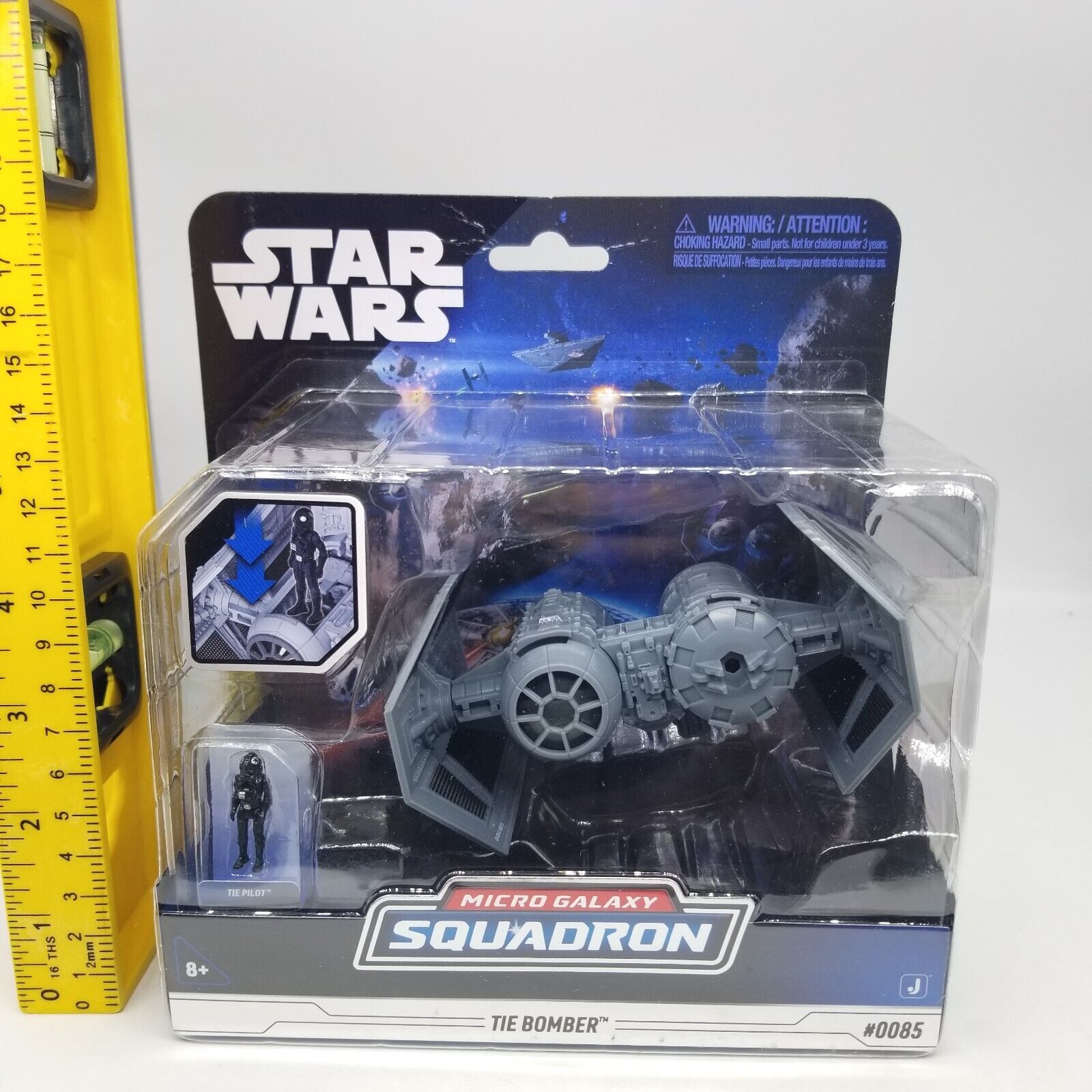 Star Wars Micro Galaxy Squadron Series 4 #0085 TIE Bomber Jazwares - Box DAMAGE