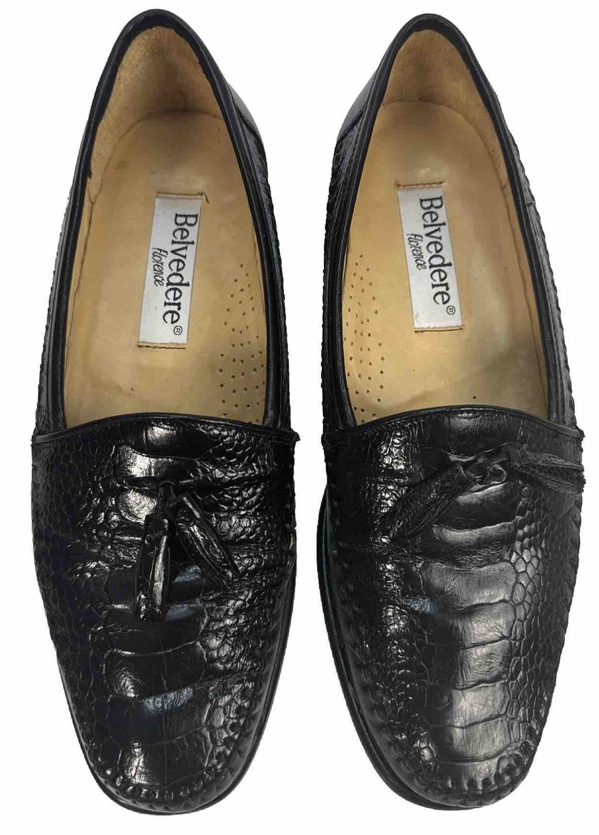 BELVEDERE FLORENCE MENS LOAFERS ITALIAN, GENUINE OSTRICH LEG  display picture 1