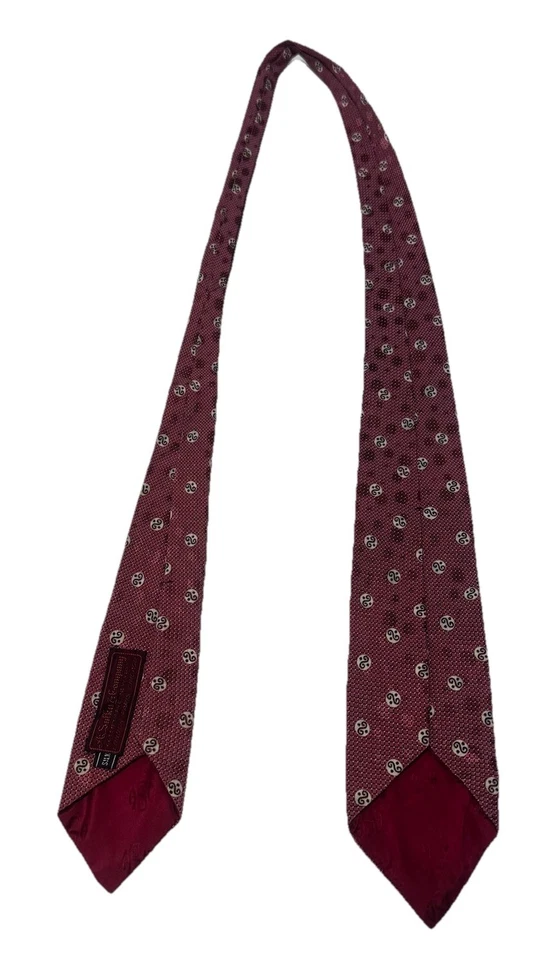 Corbata vintage años 50 Sulka & Company 100 % seda patrón floral diseñador 52” x 3” Foto 4 de 4