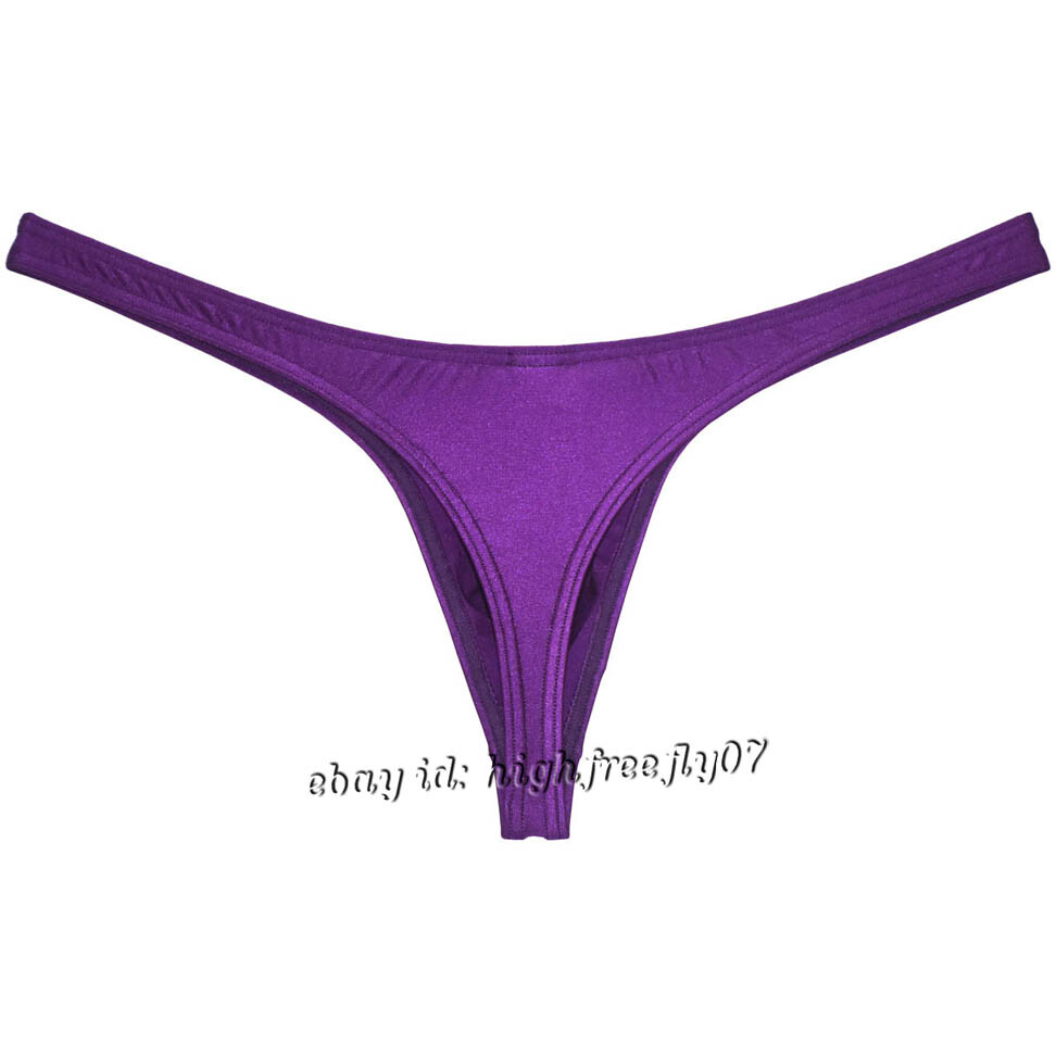 Men Classics T-back Low Rise Thong Underwear Hipster Body Sports G-string Pantis