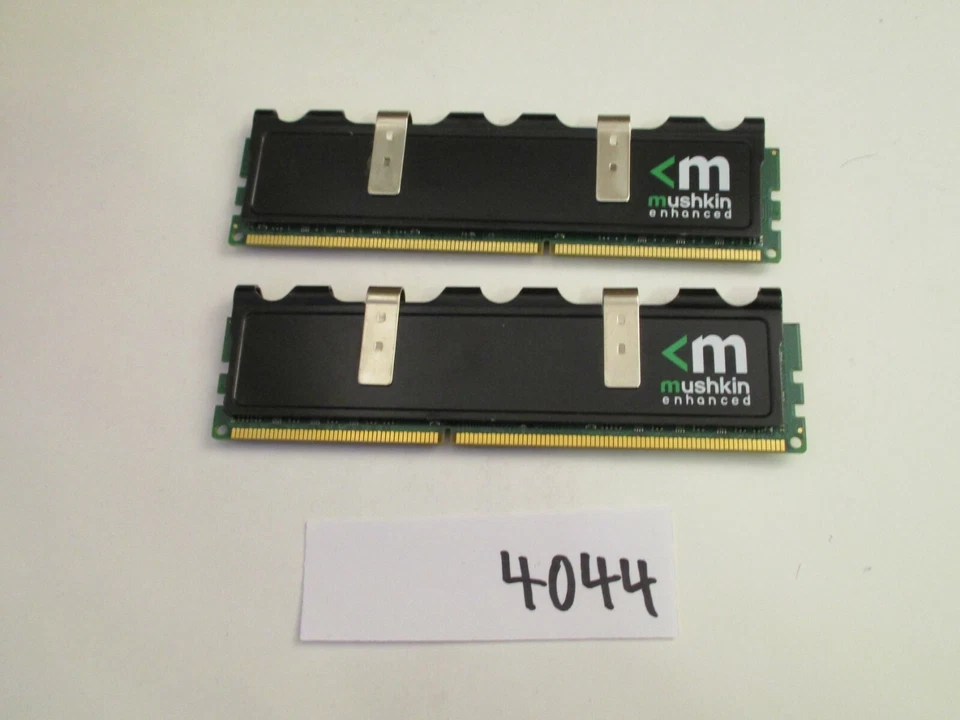 Mushkin Blackline 2x2Gb=4Gb PC3-12800 1600Mhz DDR3 Desktop Memory RAM (4044) - Image 2 of 2