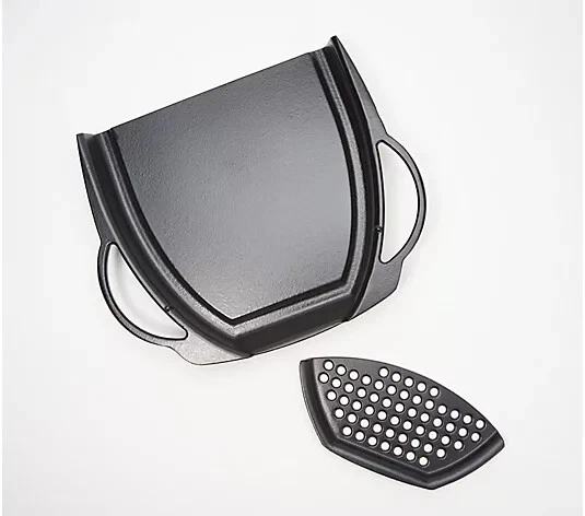 Cook's Essentials Cast-Iron Plancha - Image 3 of 4