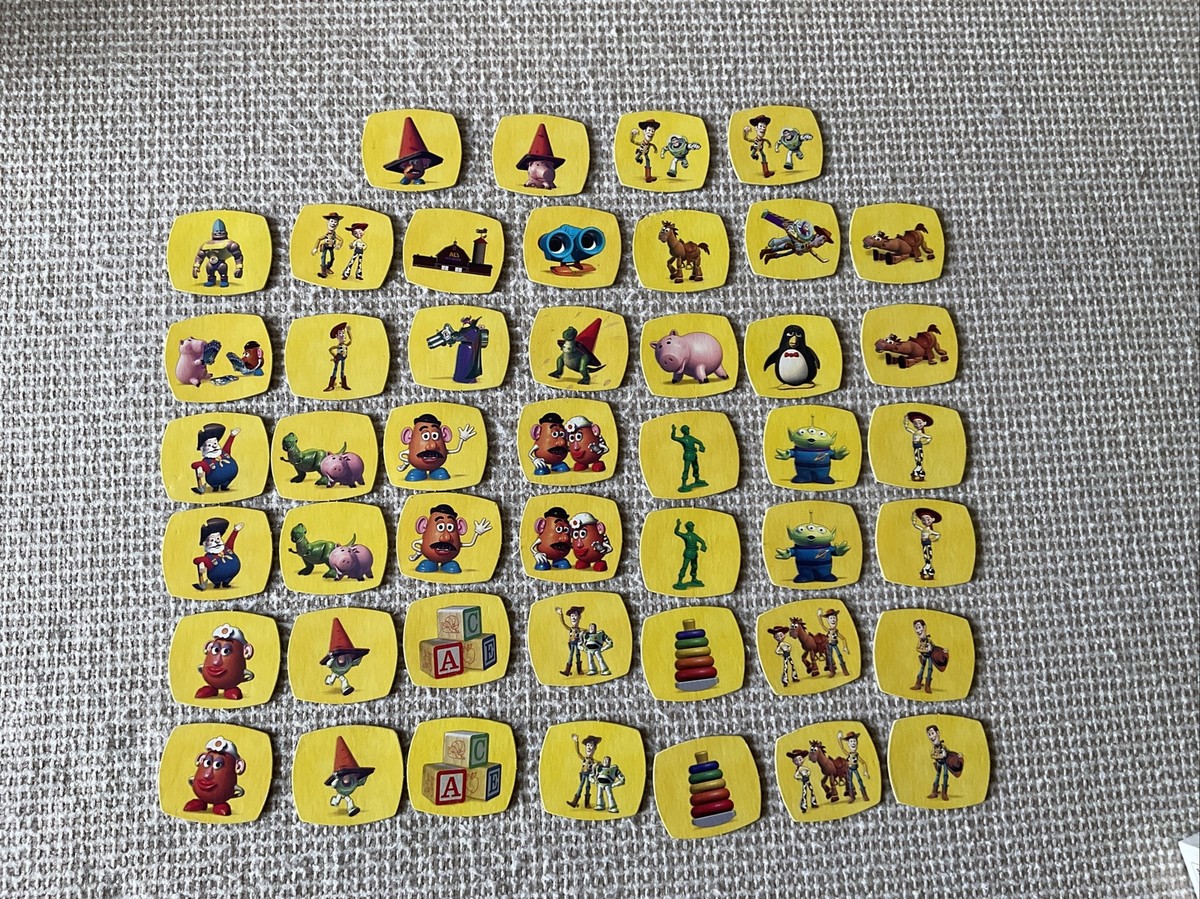 46 Cards Milton Bradley Disney Toy Story & Beyond Memory Game