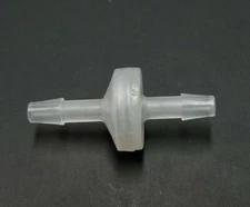 (1) One 3/16" Polypropylene Standard Check Valve with Viton™ Diaphragm