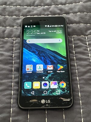LG Fortune - 16GB - Grey (Cricket Wireless) Smartphone CHECK PICS