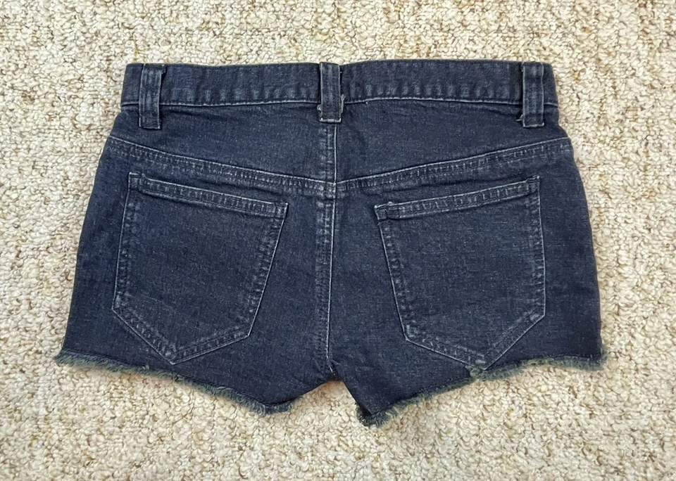 Pantalones cortos de mezclilla para mujer Venus elásticos con dobladillo deshilachado talla 4 (cintura 29") Foto 2 de 4