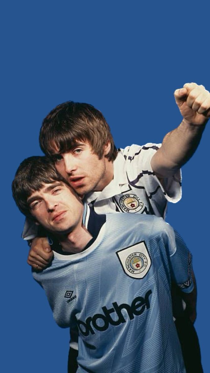 oasisファン必携 97-99 マンCフットボールシャツ Made in UK Oasis 30th Anniversary Japan Exclusive Football Jersey Shirt