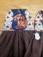 Set of 2 Handmade Hanging Kitchen Towels