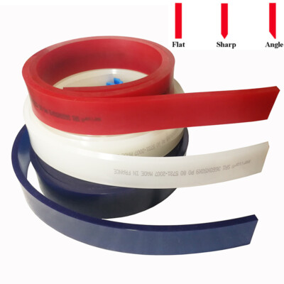 65/70/75/80/85 Durometer Silk Screen Printing Squeegee Rubber Blade Roll 13ft/4M