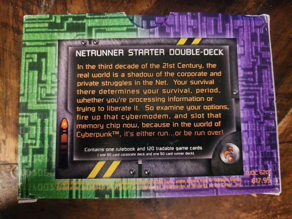 Netrunner CCG Deckmaster Starter Double Deck - Image 2 of 2