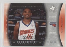 2005-06 SP Authentic Rookie Authentics 354/999 Alan Anderson #134 1s8