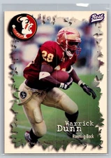 1997 Best Heroes of the Gridiron Promos Baseball #NNO Warrick Dunn - VG