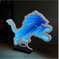 SPT Infinity LED Logo Light - Detroit Lions